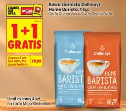 Biedronka Kawa ziarnista Dallmayr Home Barista oferta
