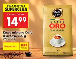 Biedronka Kawa mielona Cafe d'Or Oro oferta