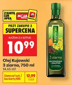 Biedronka Olej Kujawski 3 ziarna oferta