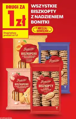 Biedronka Wszystkie biszkopty z nadzieniem bonitki oferta
