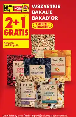 Biedronka Wszystkie bakalie Bakad'Or oferta