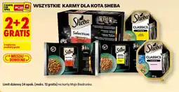 Biedronka Karmy dla kota Sheba oferta