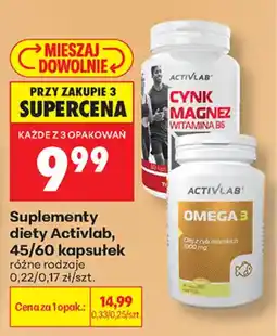 Biedronka Suplementy diety Activlab oferta