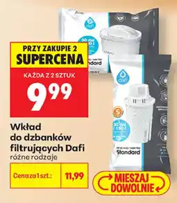 Biedronka Wkład do dzbanków filtrujących Dafi oferta