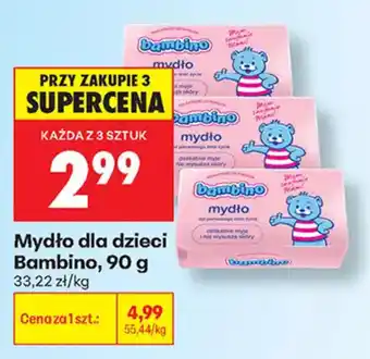 Biedronka Mydło dla dzieci Bambino oferta