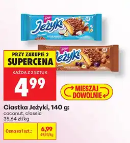 Biedronka Ciastka Jeżyki oferta