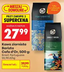 Biedronka Kawa ziarnista Barista Cafe d'Or oferta