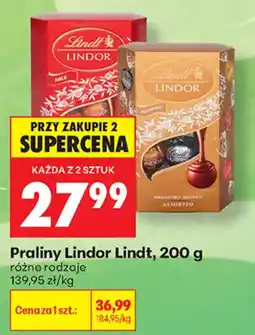 Biedronka Praliny Lindor Lindt oferta