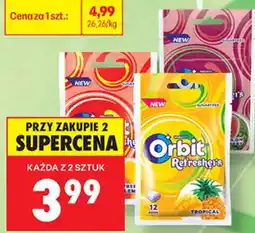 Biedronka Orbit Refreshers oferta