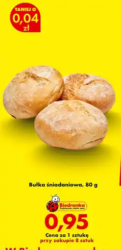 Biedronka Bułka śniadaniowa oferta