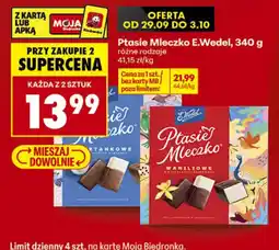 Biedronka Ptasie Mleczko E.Wedel oferta