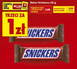 Biedronka Baton Snickers oferta