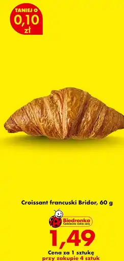Biedronka Croissant francuski Bridor oferta