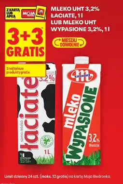 Biedronka Mleko Łaciate oferta