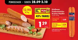 Biedronka Kiełbasa Podwawelska Kraina Wędlin oferta