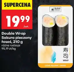 Biedronka Double Wrap Sakura pieczony łosoś oferta