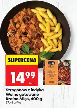 Biedronka Strogonow z indyka Wolno gotowane Kraina Mięs oferta
