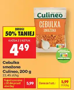 Biedronka Cebulka smażona Culineo oferta