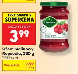 Biedronka Dżem malinowy Rapsodia oferta
