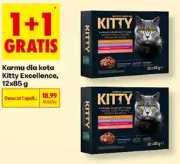 Biedronka Karma dla kota Kitty Excellence oferta