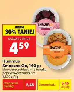 Biedronka Hummus Smaczne Go oferta