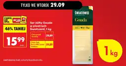 Biedronka Ser żółty Gouda oferta
