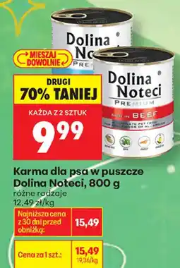 Biedronka Karma dla psa w puszce Dolina Noteci oferta