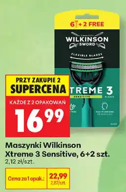Biedronka Maszynki Wilkinson Xtreme 3 Sensitive oferta