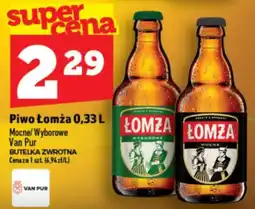 Topaz Express Piwo Łomża oferta