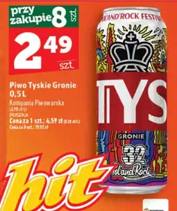 Topaz Express Piwo Tyskie Gronie oferta