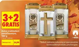 Biedronka Znicz z wkładem parafinowym oferta