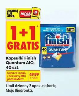 Biedronka Kapsułki Finish Quantum AIO oferta