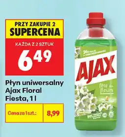 Biedronka Płyn uniwersalny Ajax Floral Fiesta oferta