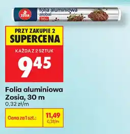 Biedronka Folia aluminiowa Zosia oferta