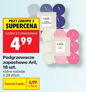 Biedronka Podgrzewacze zapachowe Aril oferta