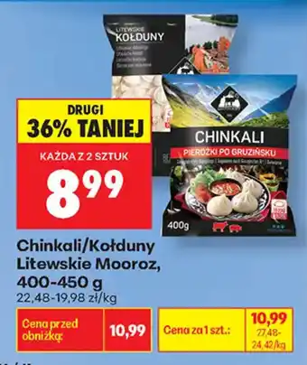 Biedronka Chinkali/Kołduny Litewskie Mooroz oferta