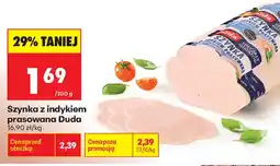Biedronka Szynka z indykiem prasowana Duda oferta