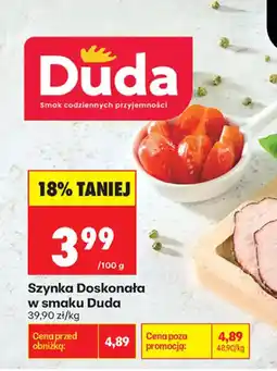Biedronka Szynka Doskonała w smaku Duda oferta