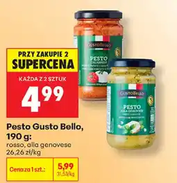 Biedronka Pesto Gusto Bello oferta