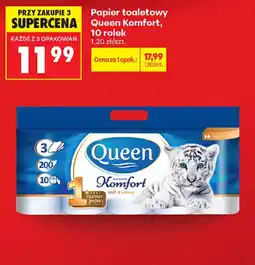 Biedronka Papier toaletowy Queen Komfort oferta