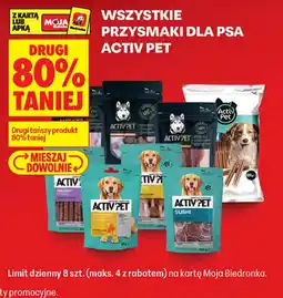Biedronka Przysmaki dla psa Activ Pet oferta