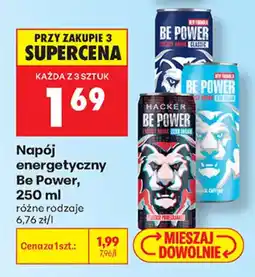 Biedronka Napój energetyczny Be Power oferta