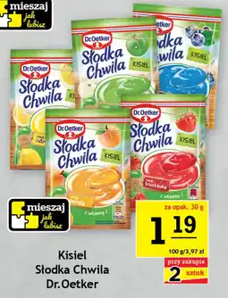 Gram Market Kisiel Słodka Chwila Dr. Oetker oferta