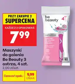 Biedronka Maszynki do golenia Be Beauty 3 ostrza oferta