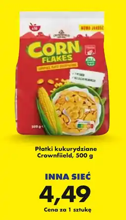 Biedronka Płatki kukurydziane Crownfiield oferta