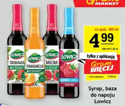 Gram Market Syrop, baza do napoju Łowicz oferta