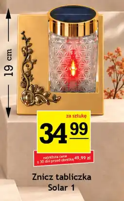 Gram Market Znicz tabliczka Solar 1 oferta