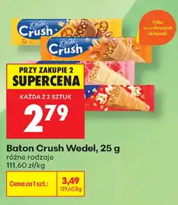 Biedronka Baton Crush Wedel oferta
