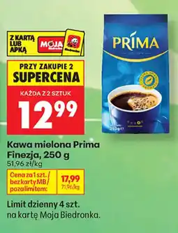 Biedronka Kawa mielona Prima Finezja oferta