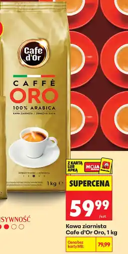 Biedronka Kawa ziarnista Cafe d'Or Oro oferta